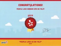 Congratulations from Yelp